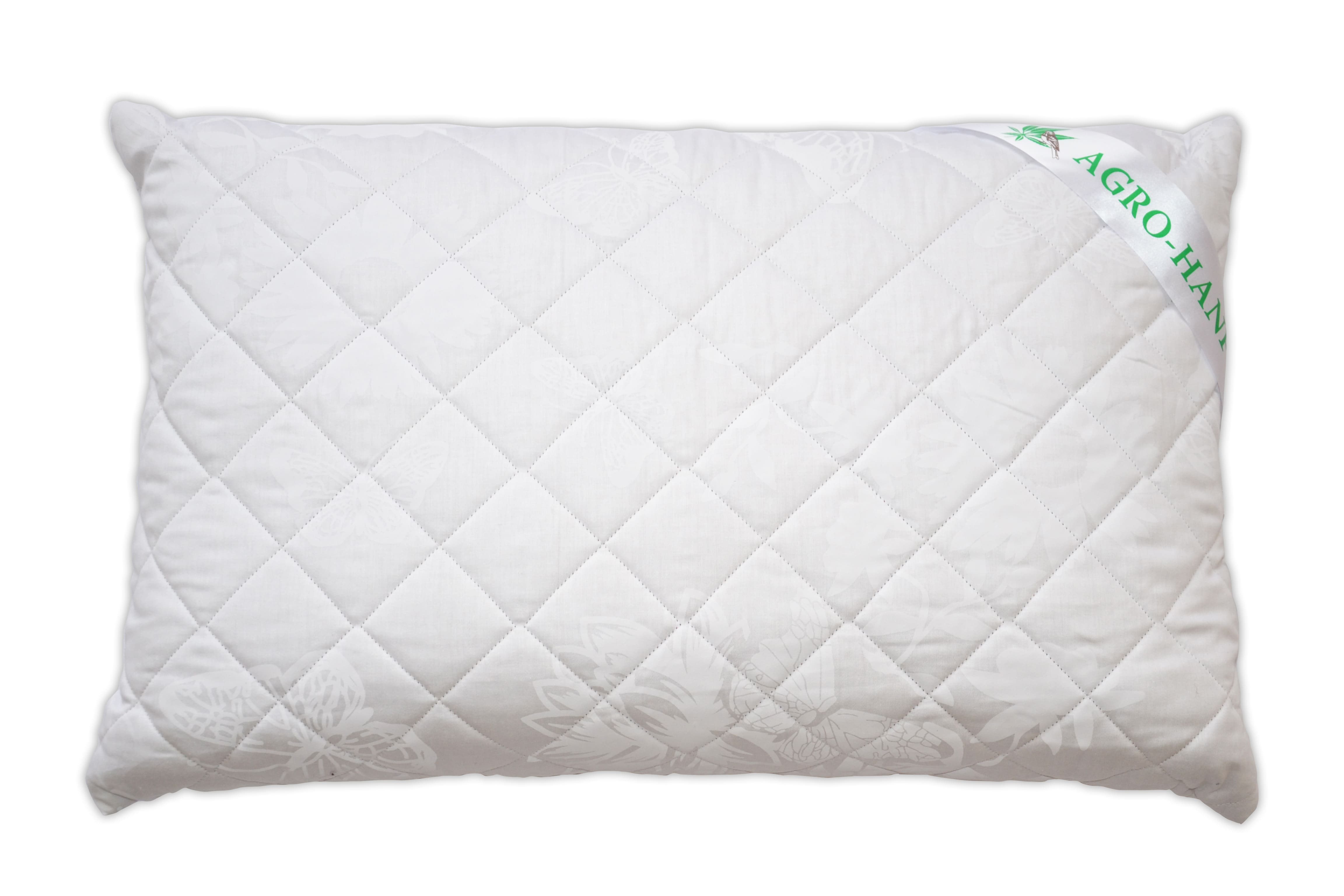 ПОДУШКА БАВОВНА З КОНОПЛЯНИМ НАПОВНЮВАЧЕМ