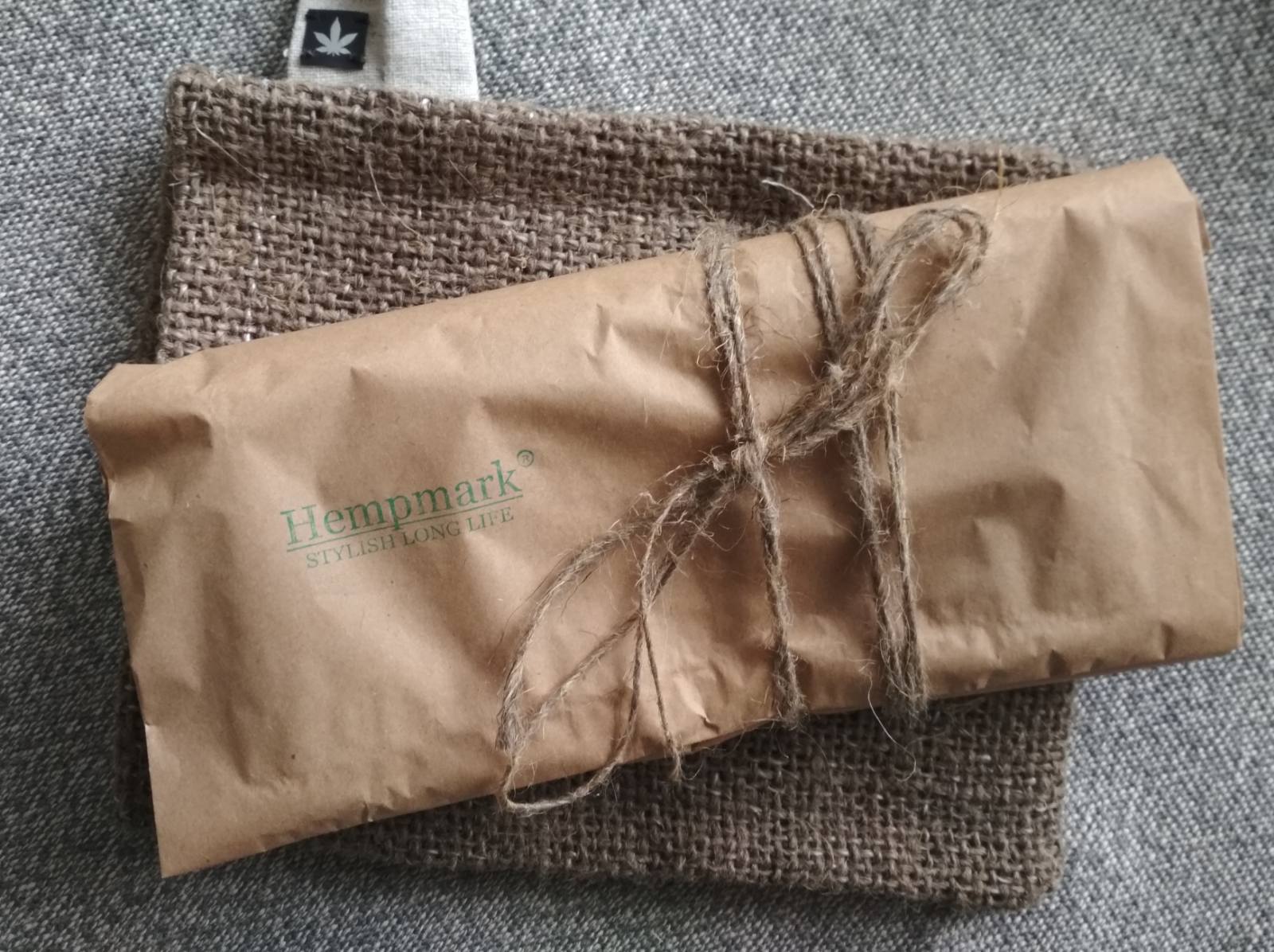 ПОДАРУНОК МОЧАЛКА - РУКАВИЦЯ З КОНОПЕЛЬ