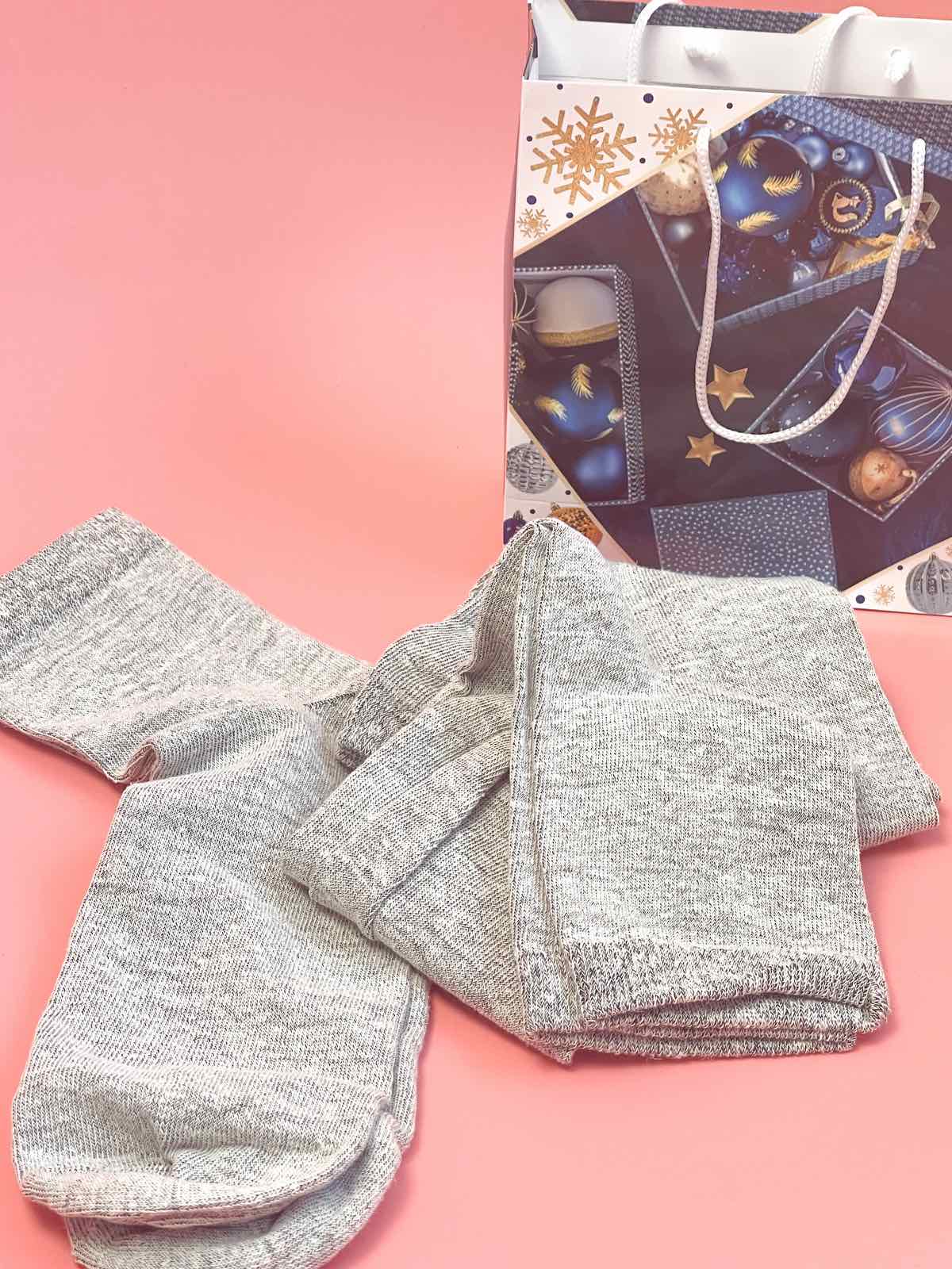 ПОДАРУНКОВИЙ НАБІР ШКАРПЕТОК КОНОПЛЯНИХ ВИСОКИХ (3 шт.)