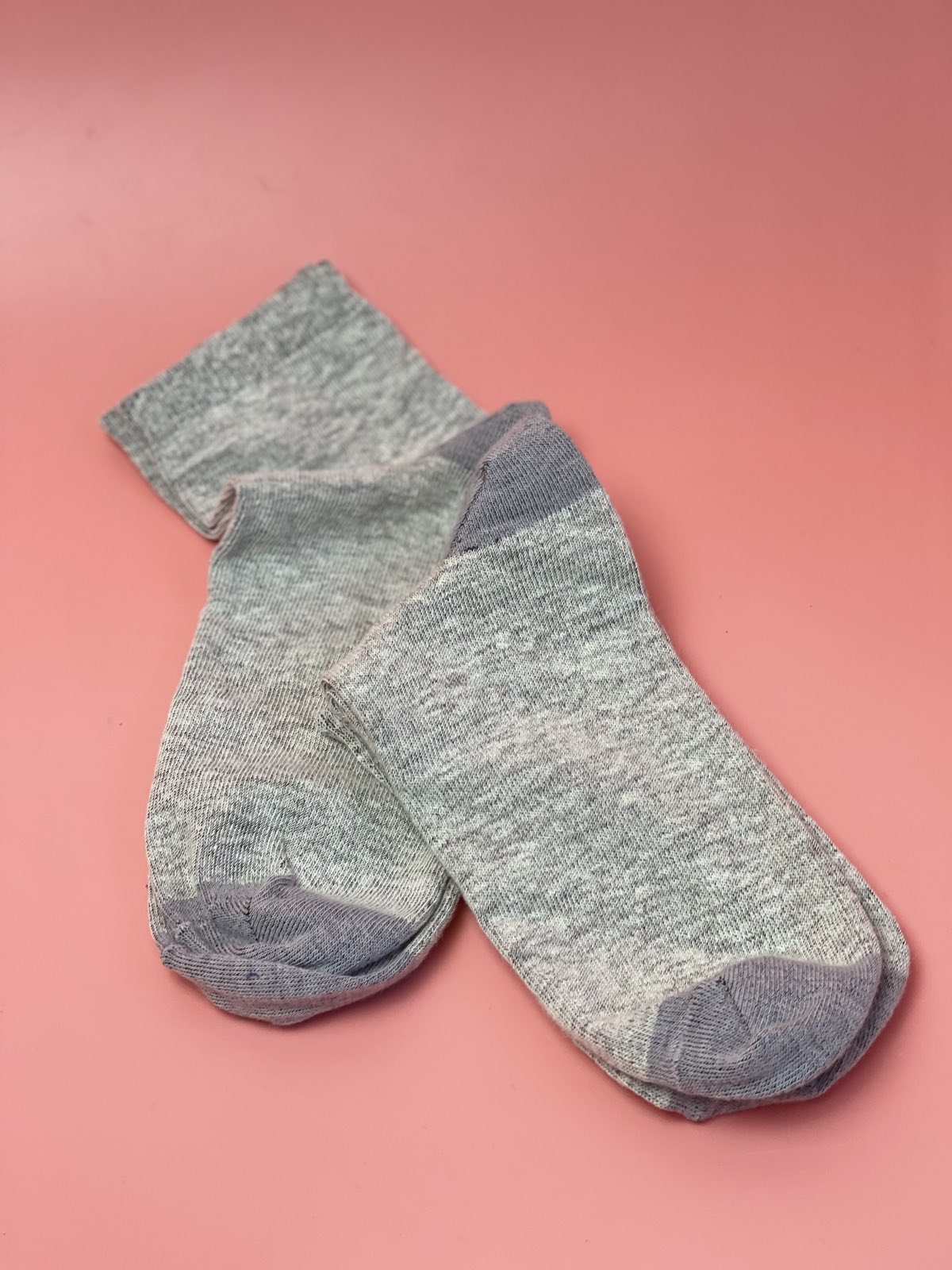 ШКАРПЕТКИ КОНОПЛЯНІ CІРІ СЕРЕДНІ