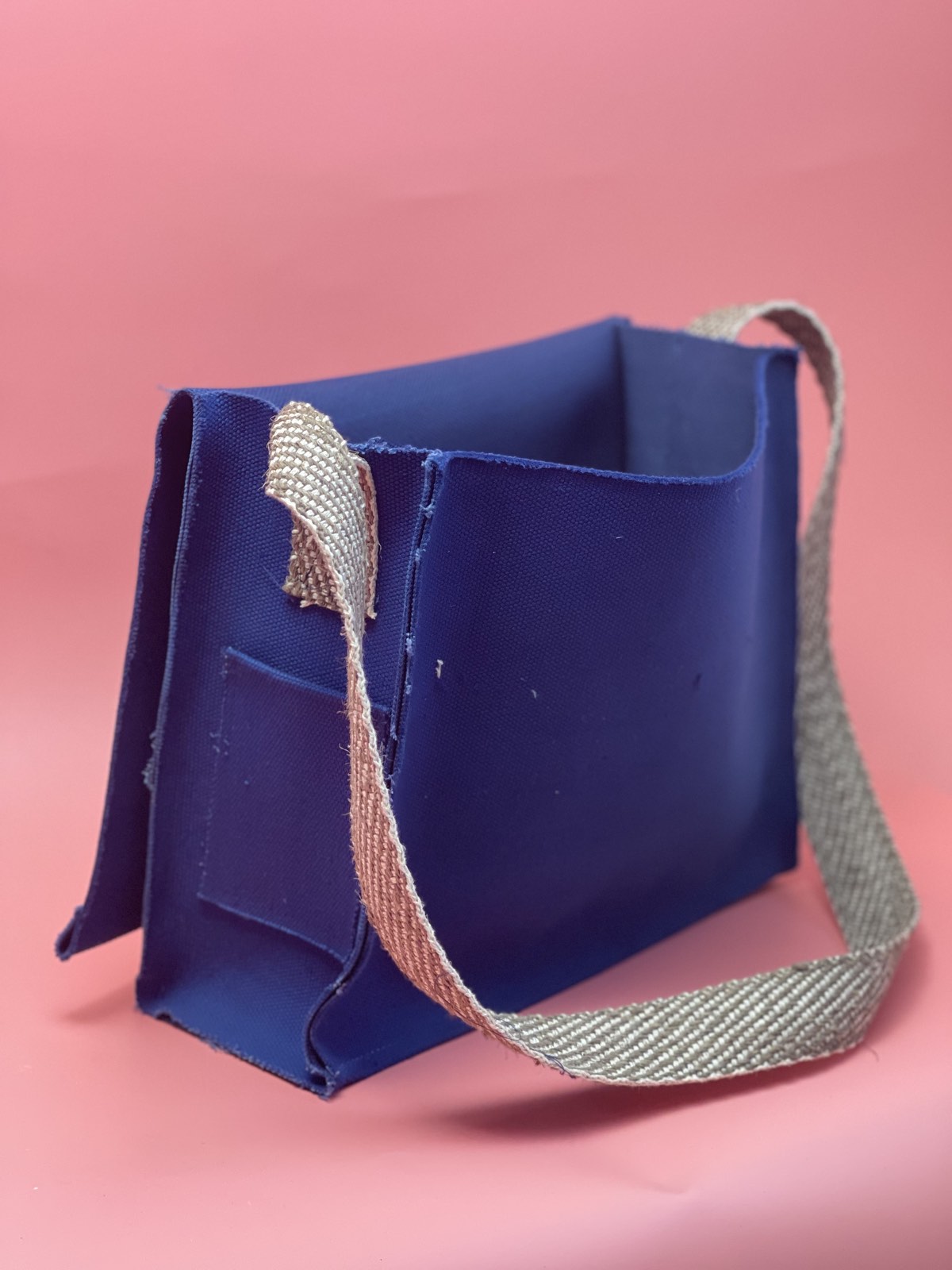 СУМКА КОНОПЛЯНА (СИНЯ)